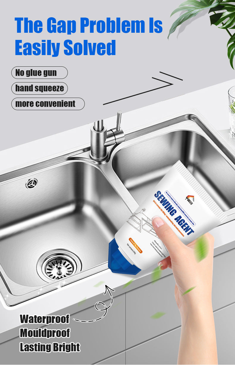 Tile Grout Sealer Floor Tile Kitchen Bathroom Anti-Mold Sealant Sink Toilet Glass Glue Magnetic Tile