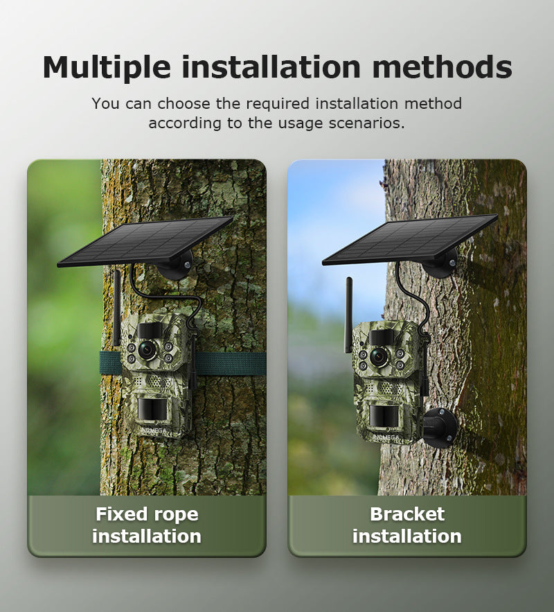 Manufacturer Private Model Outdoor Camouflage Camera3MPAI Animal Identification Pair PIR Induction4G Camera4G Remote Monitoring
