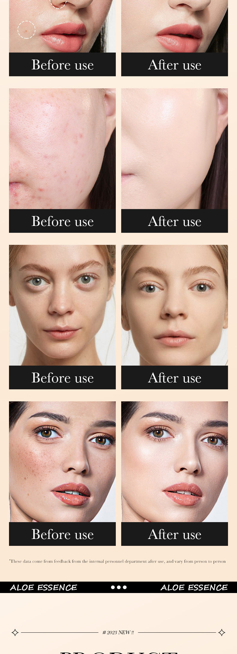Makeup SADOER Aloe Vera Foundation Liquid Long-lasting Clear Concealer Non-cakey  Wholesale