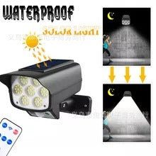 Solar Simulation Surveillance Light Outdoor Lighting LED Human Body Sensor Anti-Theft Light Garden Light Street Light