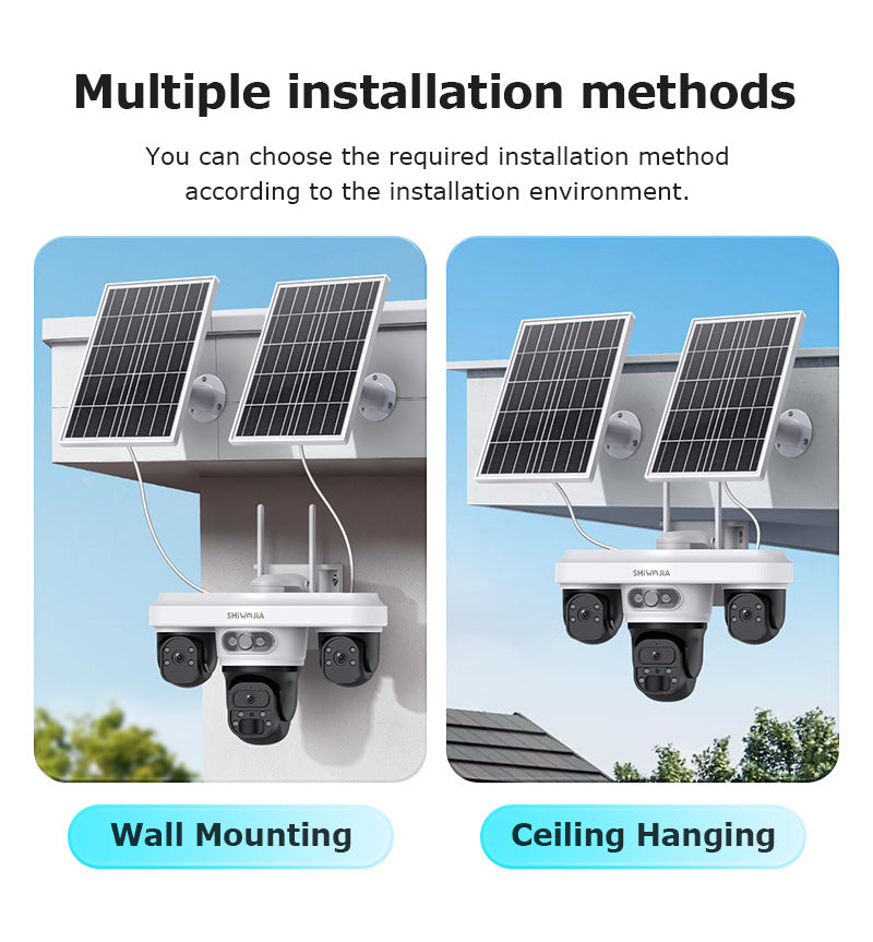AOV Solar Camera Trinocular Solar Camera9MP High Definition Full Color AOV New Camera Product