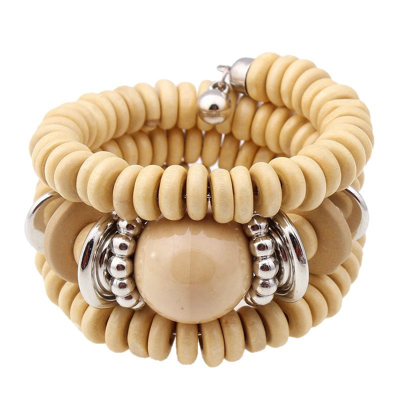 Blind Box Multi-layer Vintage Bracelet Bohemian Style Gift for Friends Stackable Turquoise Friendship Bracelet