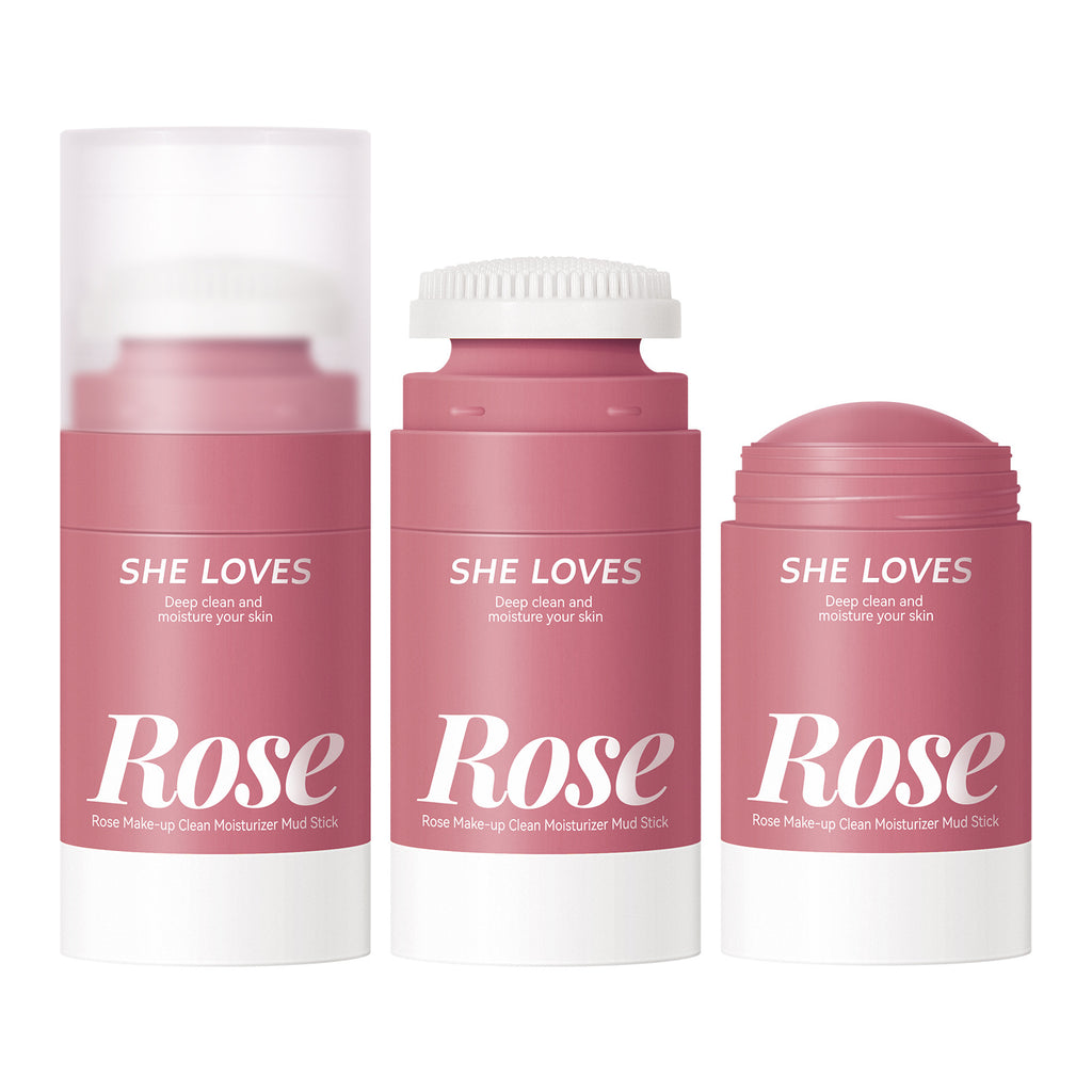 Exclusive Supply Rose Makeup Remover Balm Dissolving Makeup Eye Lip Face 3-in-1 Gentle Non-Irritating Makeup Remover Oil Lotion
