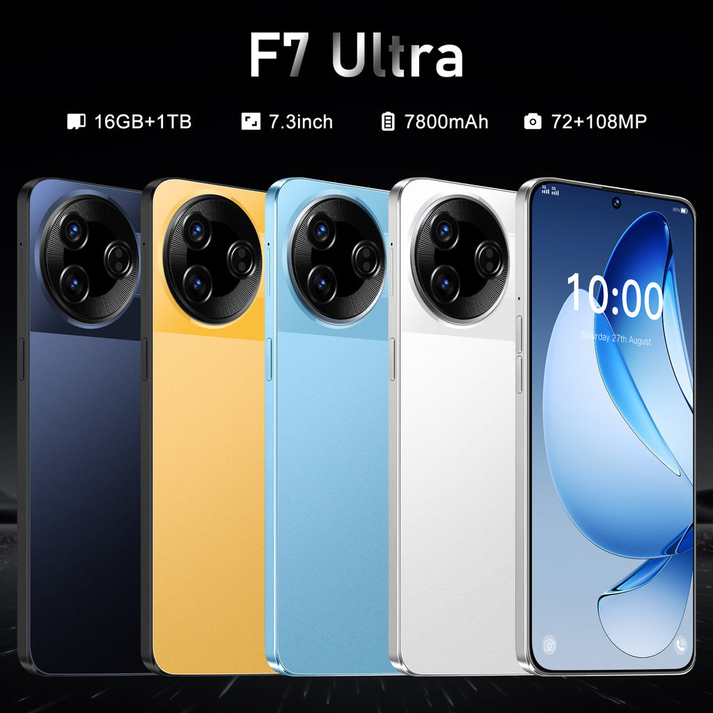 F7 Ultra Mobile Phone7.3Inch Hd Large Screen16+1T True5G Android15Smartphone Manufacturer