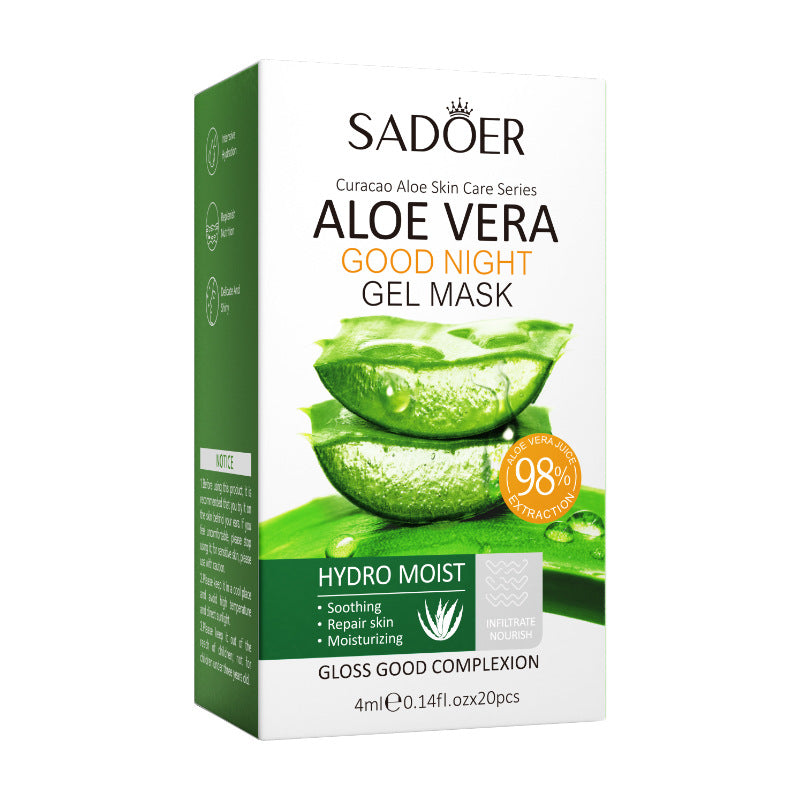 Aloe Vera Skincare Set SADOER Cleansing, hydrating, moisturizing, and nourishing  foreign trade manufacturer wholesale