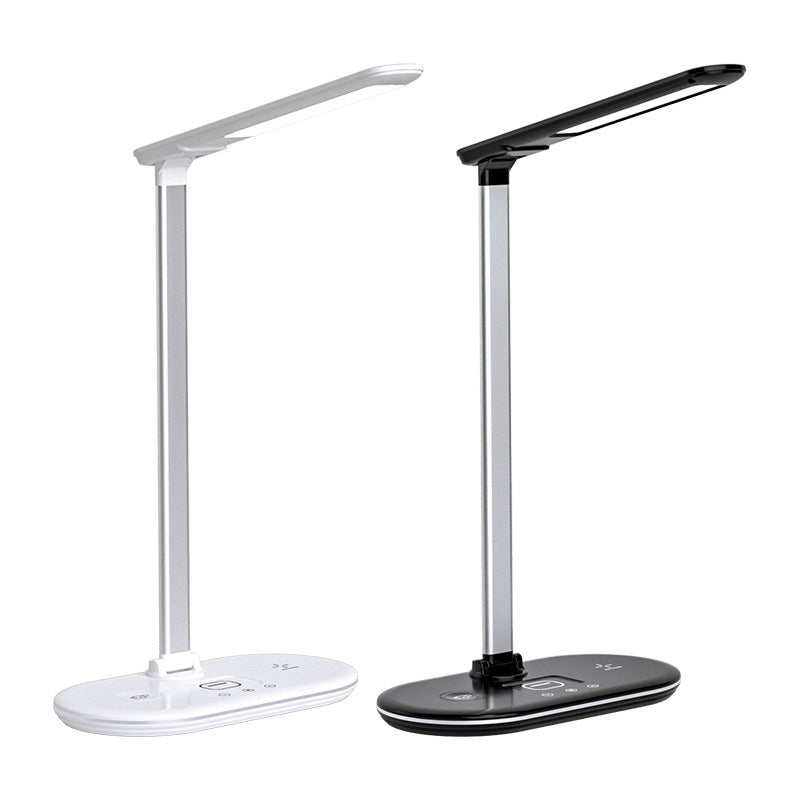 LED Eye protection desk lamp 3-in-1 multifunctional folding desk lamp usb Home bedroom bedside wireless charging night light