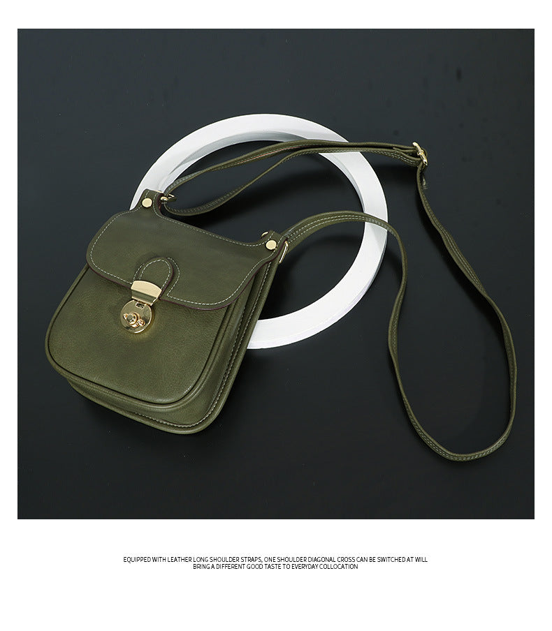 Autumn New Trendy Fashion Korean Version Phone Bag for Women, Niche Design Small Square Bag, Unique Simple Versatile Crossbody Bag