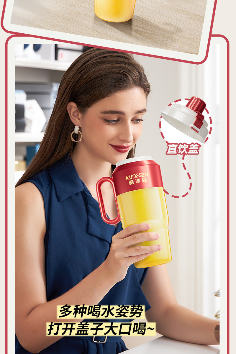 New Electric Juicer Cup Portable Juice Maker Travel USB Rechargeable Juicer Ton Ton Cup Large Capacity