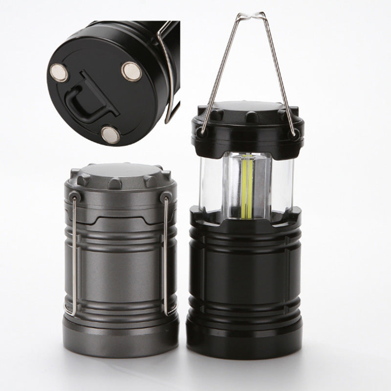 New model with magnetic hook at the end COB Tent Light Multifunctional Camping Light Camping Light Emergency Horse Lantern
