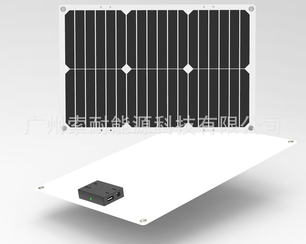 72W Solar panel Monocrystalline Solar Charging Panel 5V Double USB Mouth 12V/24V 30A Controller