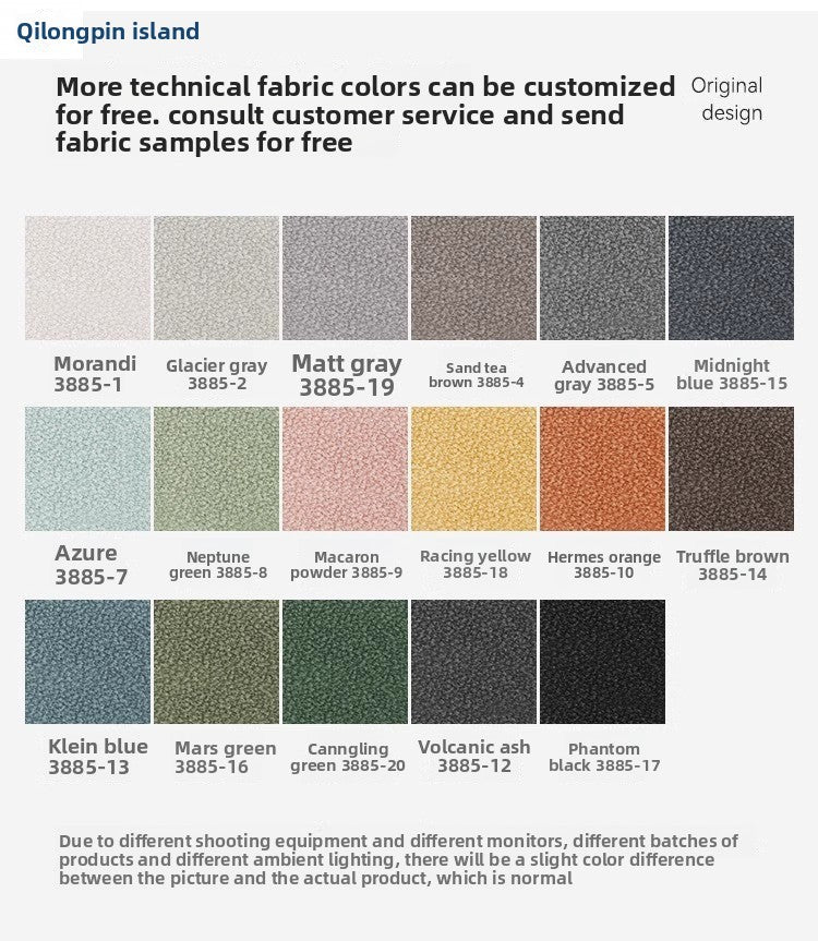 New French Cream Style Green Puff Fabric Sofa for Living Room Small Apartment Nordic Style Straight Three-Seater Combination