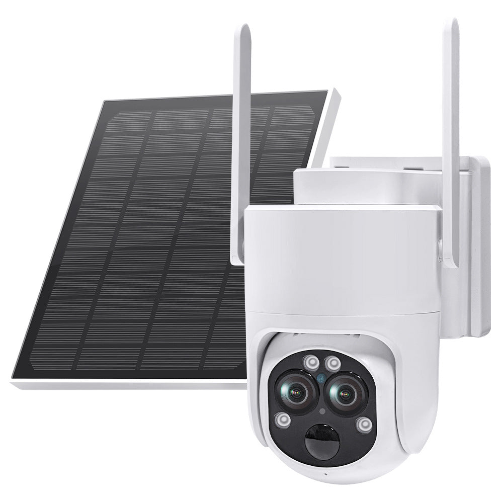 Exclusive Supply4G Solar Camera Outdoor Binocular Dome Camera 12High Zoom Low Power Consumption Manufacturer Direct Wholesale