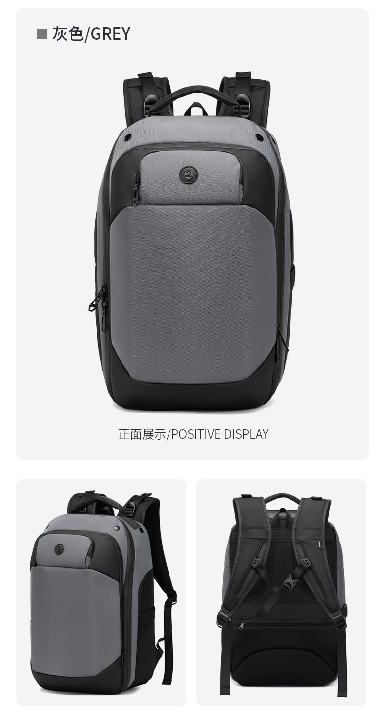 ozuko Business Backpack Men's Waterproof Computer School Bag High-looking commuter travel backpack for college students