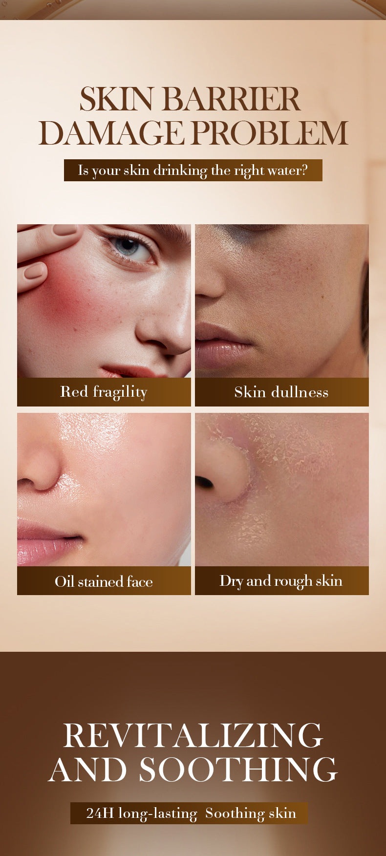 Hyaluronic Acid Hydrating Moisturizing Serum SADOER Skin rejuvenation and moisturizing essence liquid cross-border wholesale