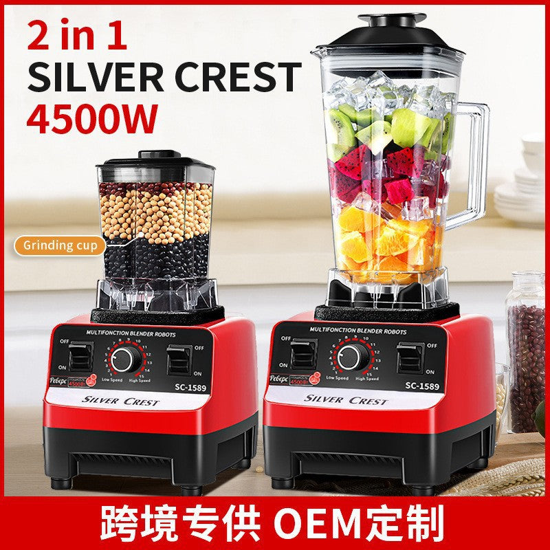 Foreign Trade  Fully Automatic Multi-Functional Household Juicer Blender Food Processor Grinder Mixer