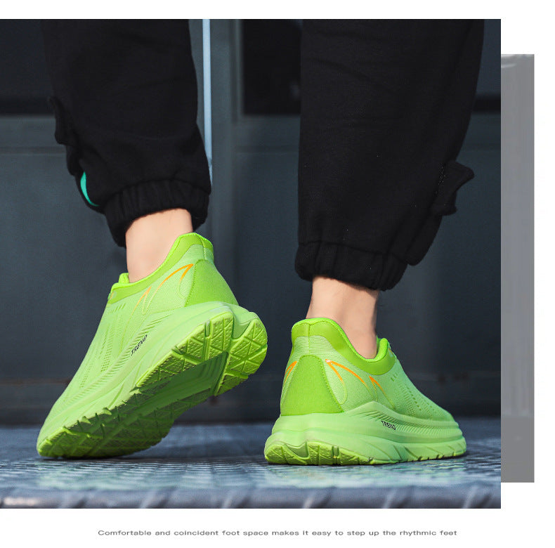 Men's running shoes New Breathable Mesh Student Casual Running Youth Shock Absorbing Anti-Slip Sports Shoes