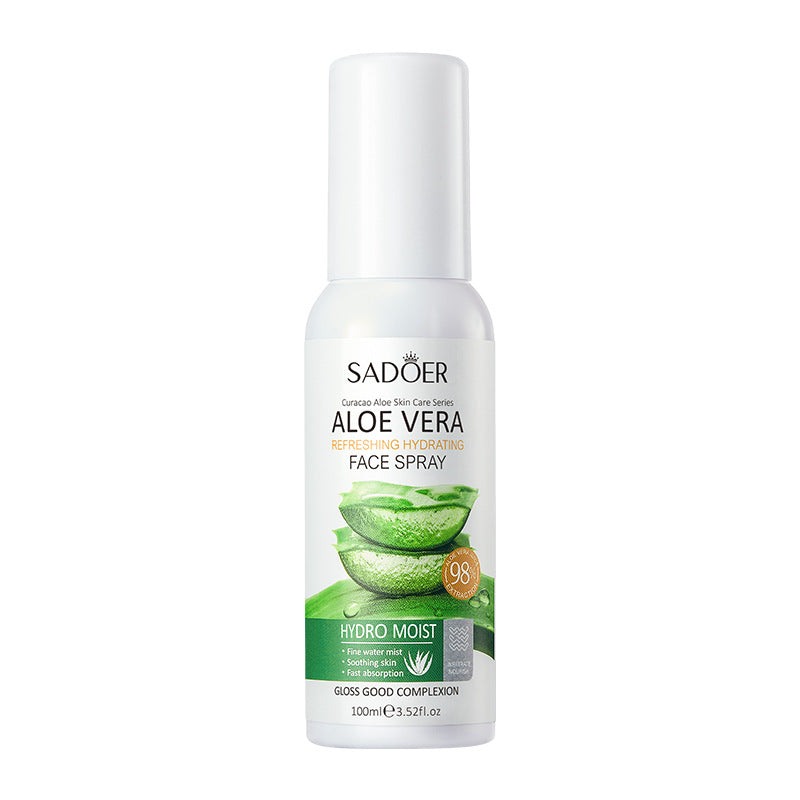 Aloe Vera Skincare Set SADOER Cleansing, hydrating, moisturizing, and nourishing  foreign trade manufacturer wholesale