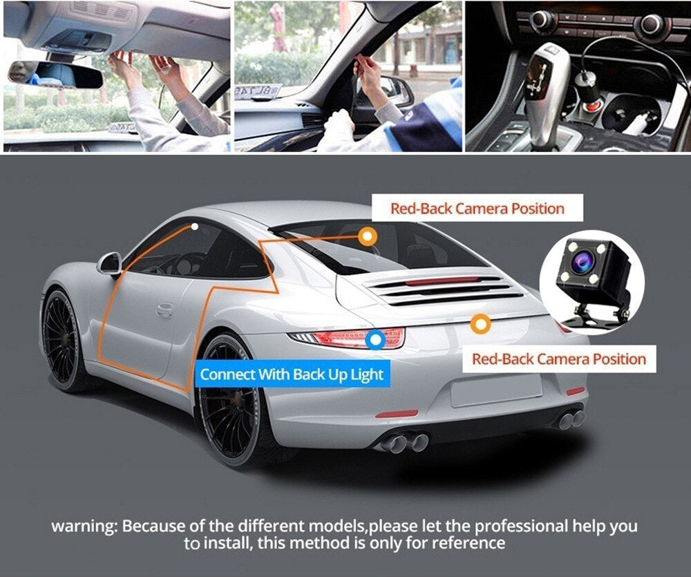 2025High-definition Dash Cam3Recording1080P Camera phone playback video S3Recorder