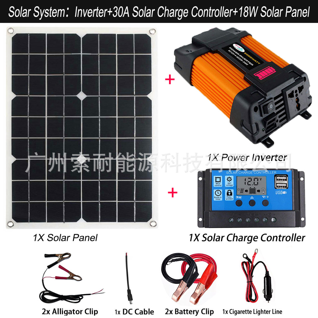 Automobile and Motorcycle Parts Car Converter Inverter300W/500W Car Inverter Power Supply12V Turn110V/220V