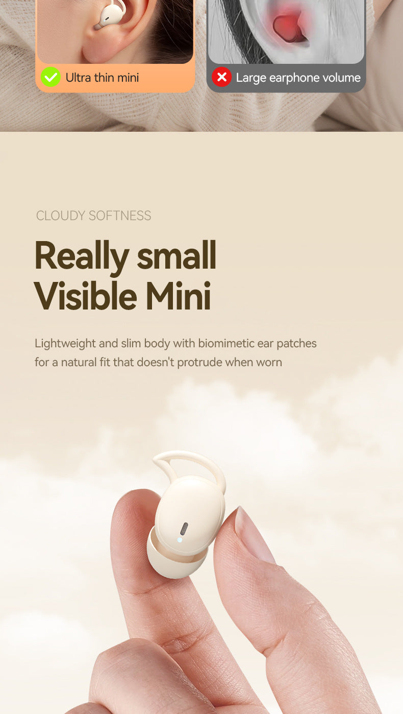 Popular M73Bluetooth headset in-ear mini digital display long battery life noise-canceling wireless Bluetooth headset for sleep