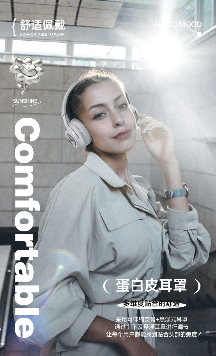 Hot-selling Sports Headphones Wireless Bluetooth Over-ear Headphones Long Battery Life Stereo Headset