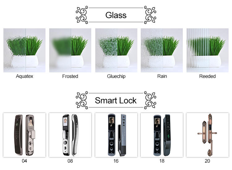 Exquisitely Designed Modern Exterior Arches Double Front Main  Wrought Iron Exterior Door Design