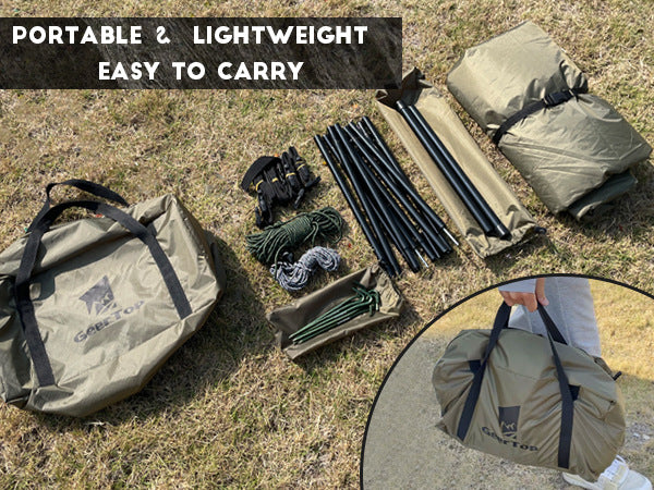 Extra Large Space Car Rear Canopy Outdoor Camping Multi-Person Sunshade Rainproof Sunscreen Tarp Butterfly Canopy