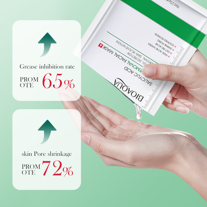 Salicylic Acid Mask25g BIOAOUA Moisturizing and Hydrating Tablets for Cross-Border Wholesale