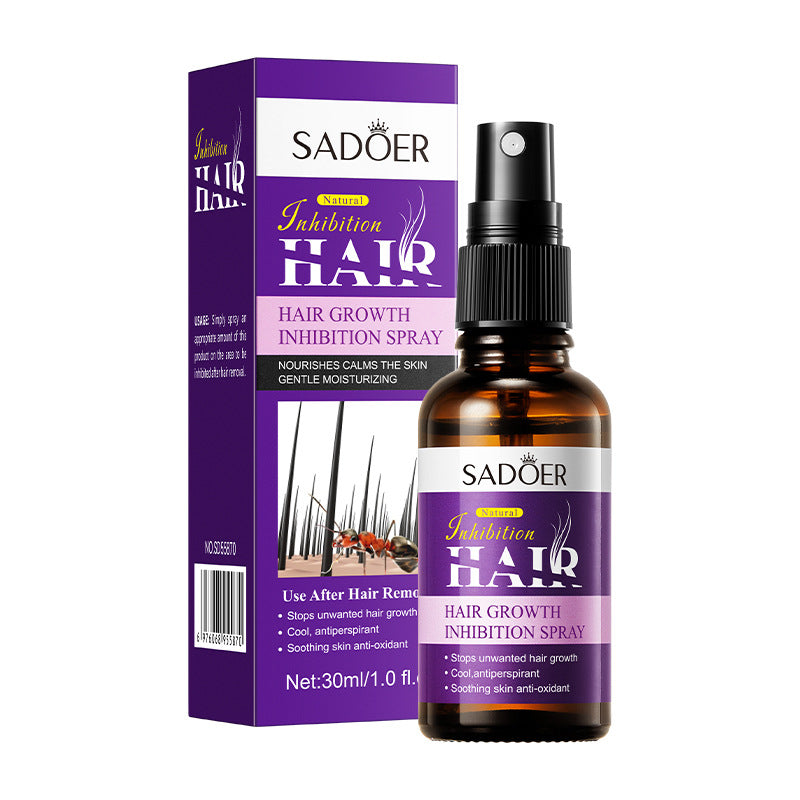 Hair Growth Inhibitor Spray SADOER Inhibiting Underarm and Leg Hair Spray  Wholesale