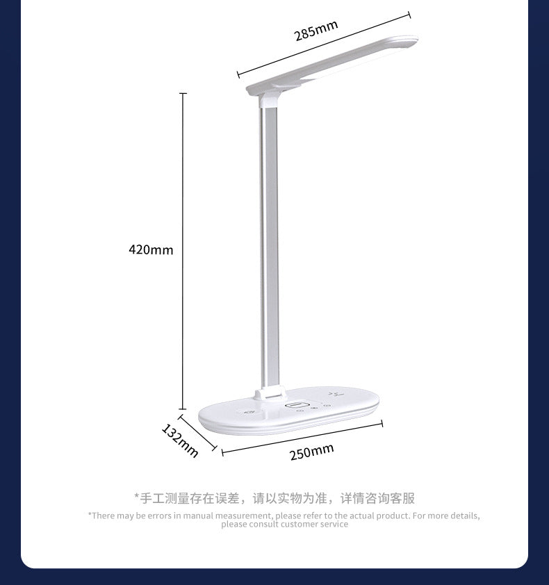 Private Model  Exclusive Eye Protection Desk Lamp10W15W Smart Wireless Charging Learning Special Lamp Gift Wholesale Factory
