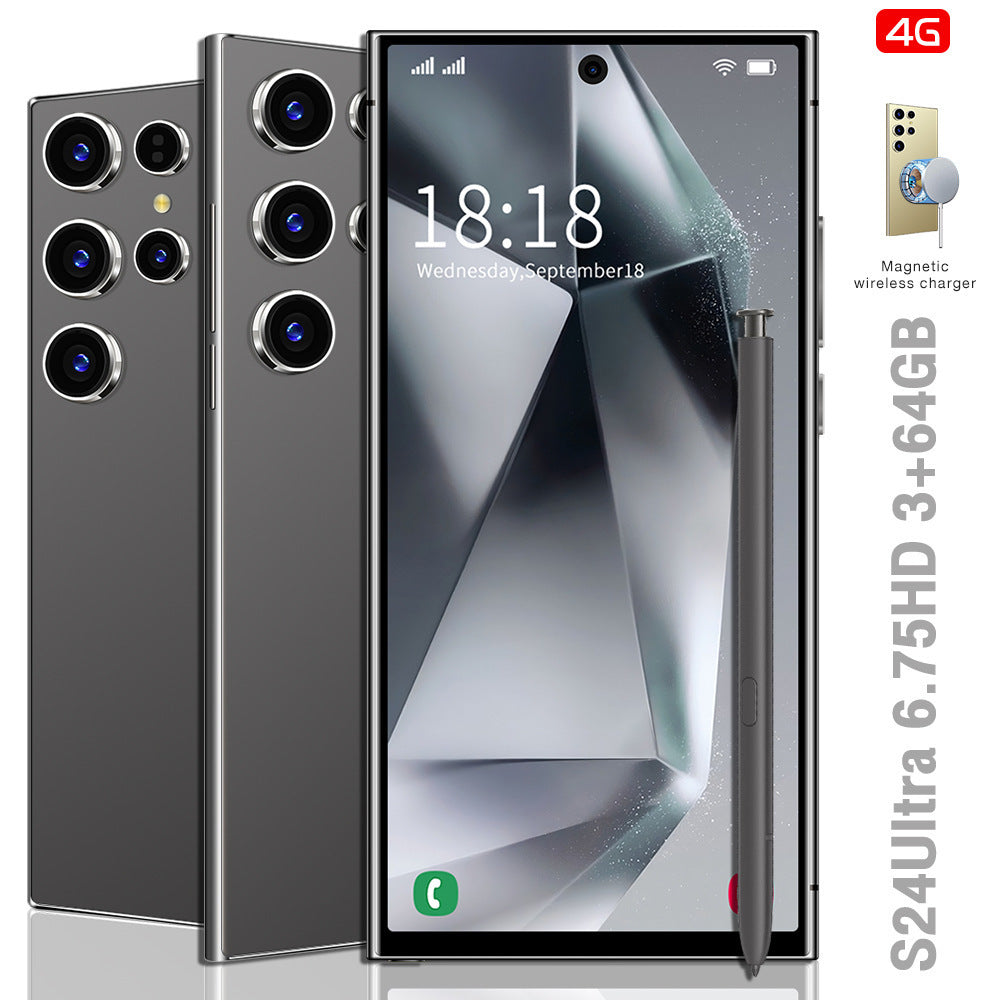 Popular S24Ultra Smartphone6.75Inch4G Android1:1Smartphone2+16G Delivery