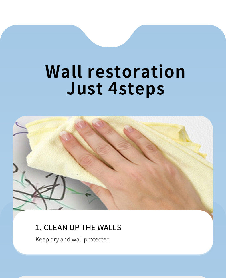 DIY Roller Paint Indoor Latex Paint Small Roller Brush Repair Paint Wall Repair Coating Small Roller Paint Water-Based