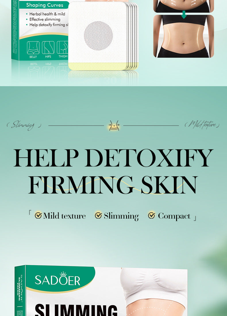Slimming Body Shaping Navel Patch SADOER Shaping, Consuming, Firming, Lightweight  Wholesale