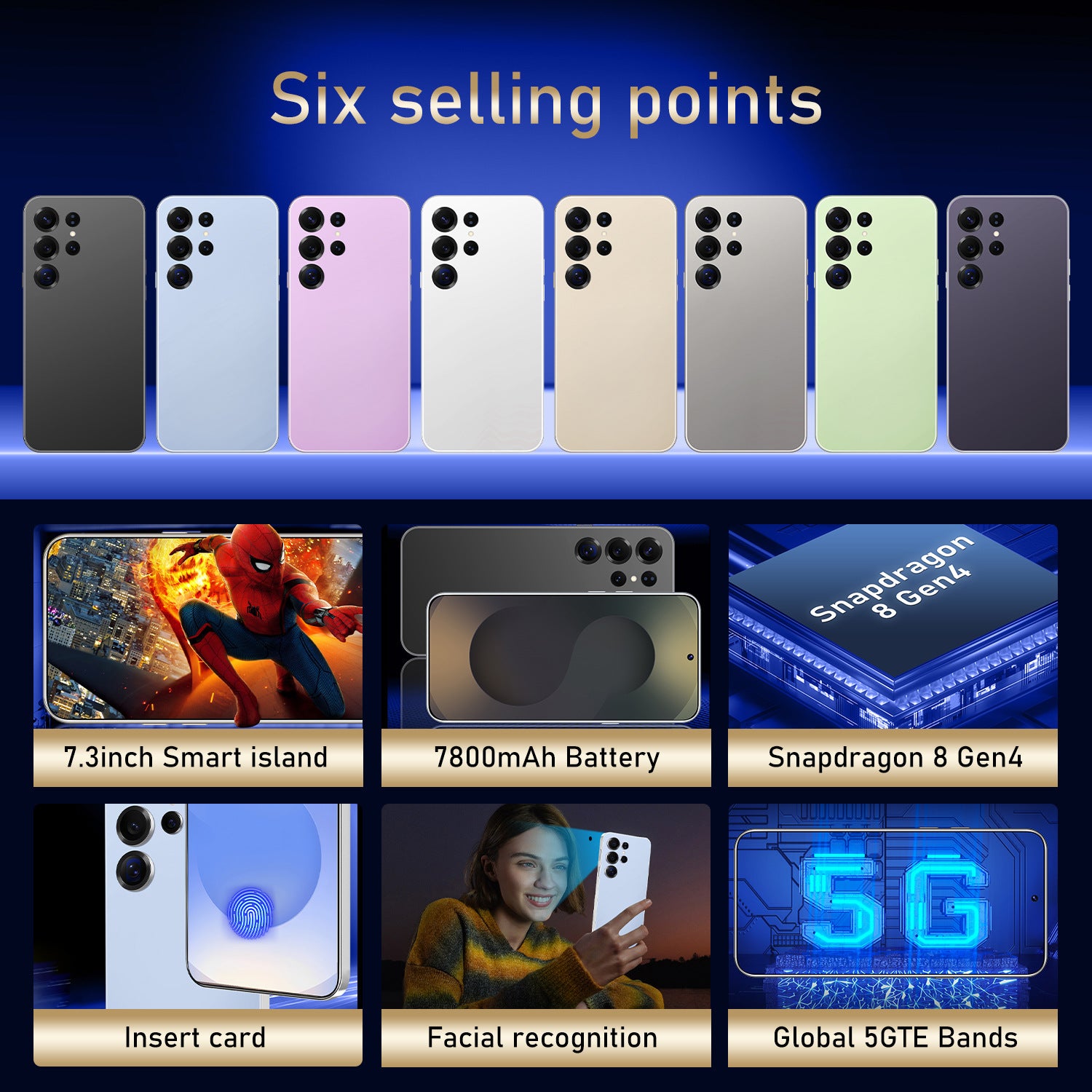 S25 Ultra Mobile Phone External Pen Large Screen Android15New Hot-Selling Bestseller5G Smartphone