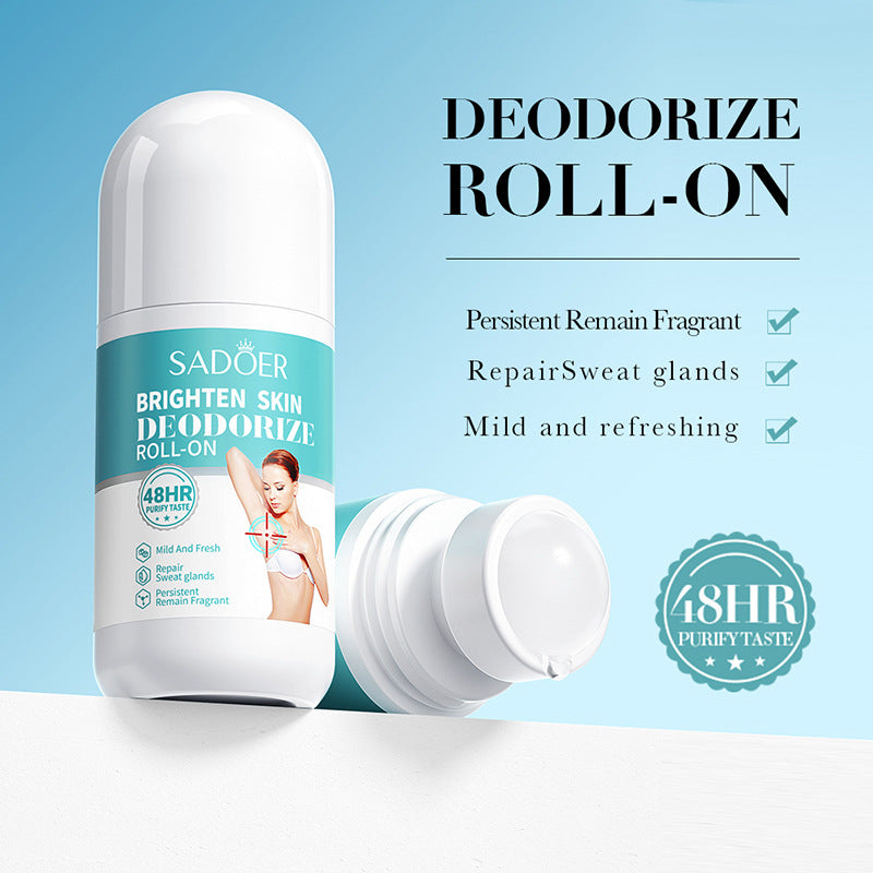 Antiperspirant50ml SADOER Fragrant Refreshing Non-Sticky Roll-On Deodorant Cross-Border Wholesale