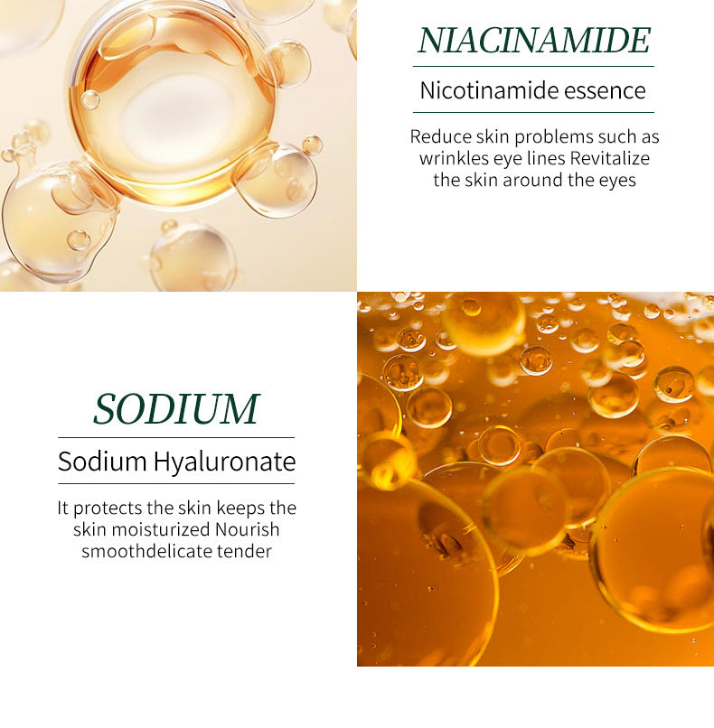 Eye Mask ZOZU Golden Avocado Moisturizing and Hydrating   foreign trade skincare products live wholesale