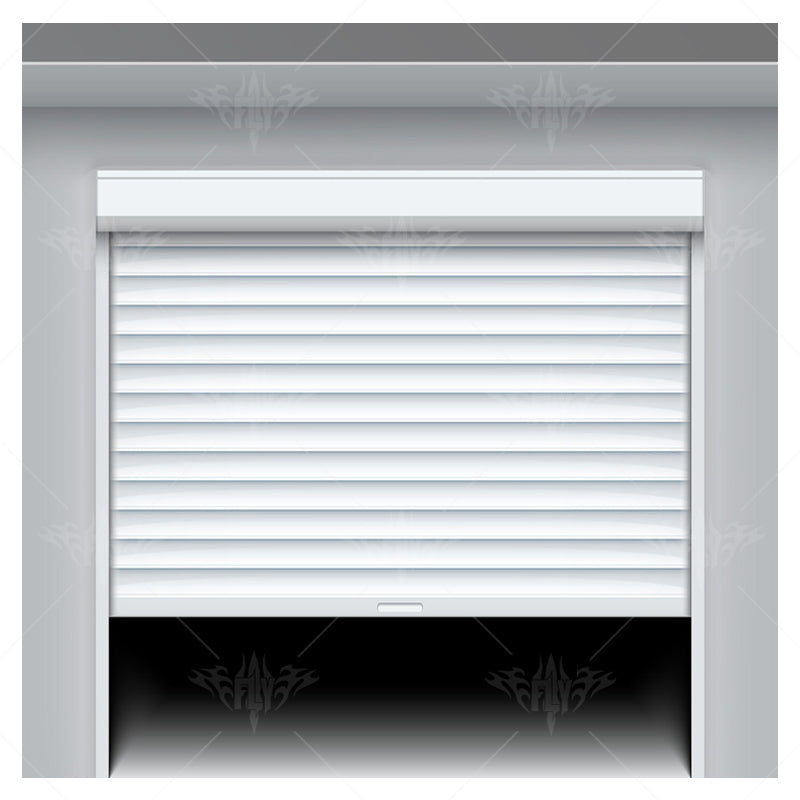 DJMI Automatic Garage Roll up Door Roller Shutter With High Quality Re Electric Aluminum Roller Overhead Door