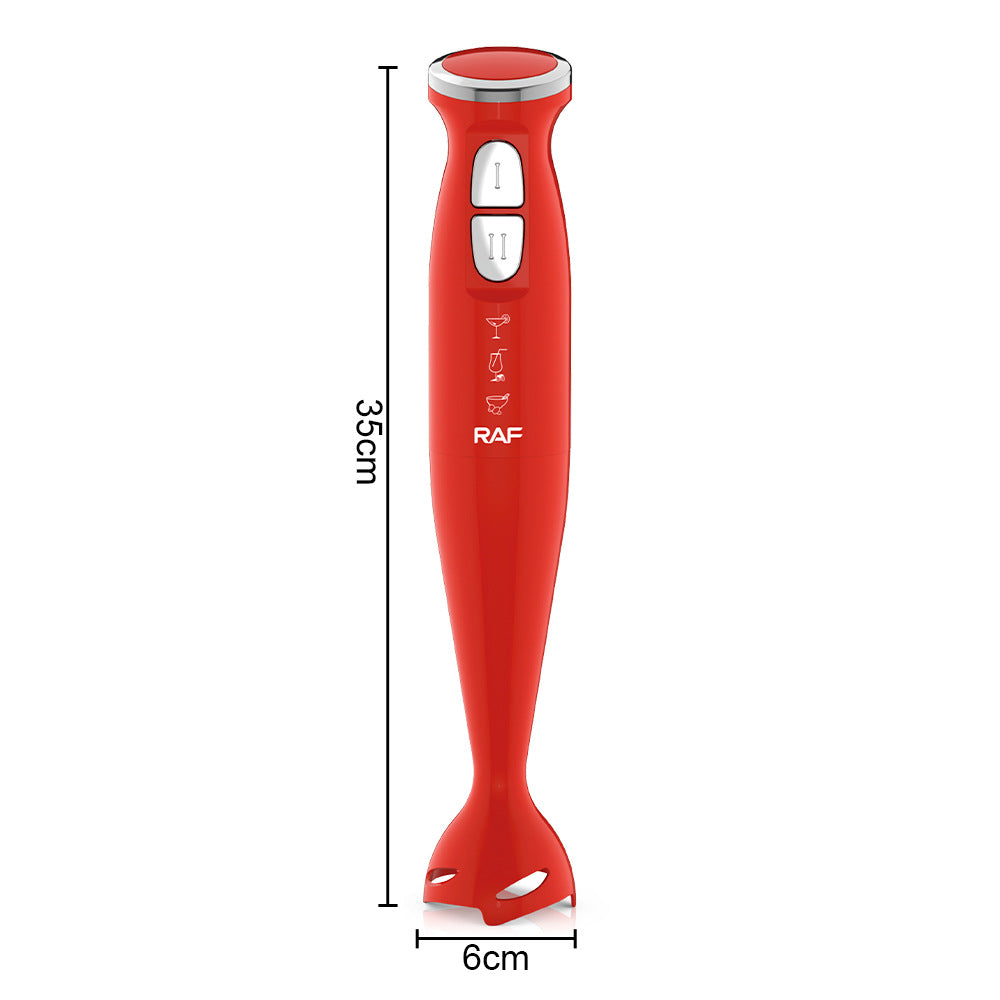 RAF European Standard Electric Handheld Mixer Single Rod Juicing Egg Beating Mixing Household Appliances