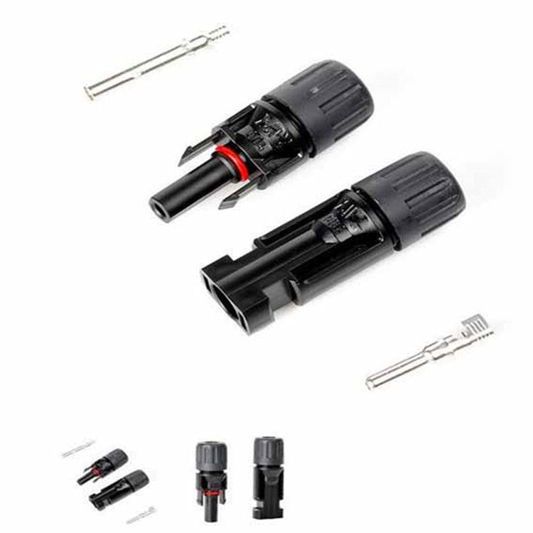 MC4 International Standard Male and Female Connectors Solar photovoltaic module connector TUV Internationally Certified Product