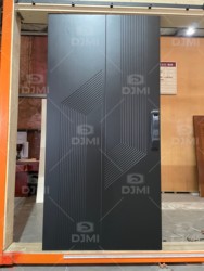 Luxurious Extra Large Size Irregular Flowing Design Residential Modern Exterior Main Entry Solid Wooden Front Door for Houses