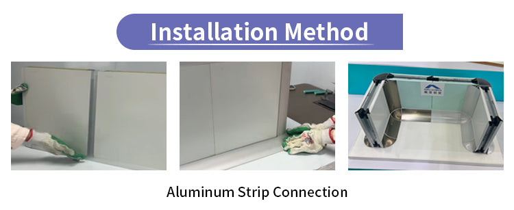 Handmade Customizable Calcium Silicate Board Surface Magnesium Rock Wool Board Hollow Glass A2 Fireproof Cold Rooms Workshops