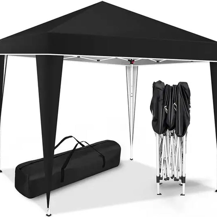 foreign trade four-corner folding tent12kg Hollow Frame Outdoor Activity Sunshade Rainproof Canopy with Enclosure