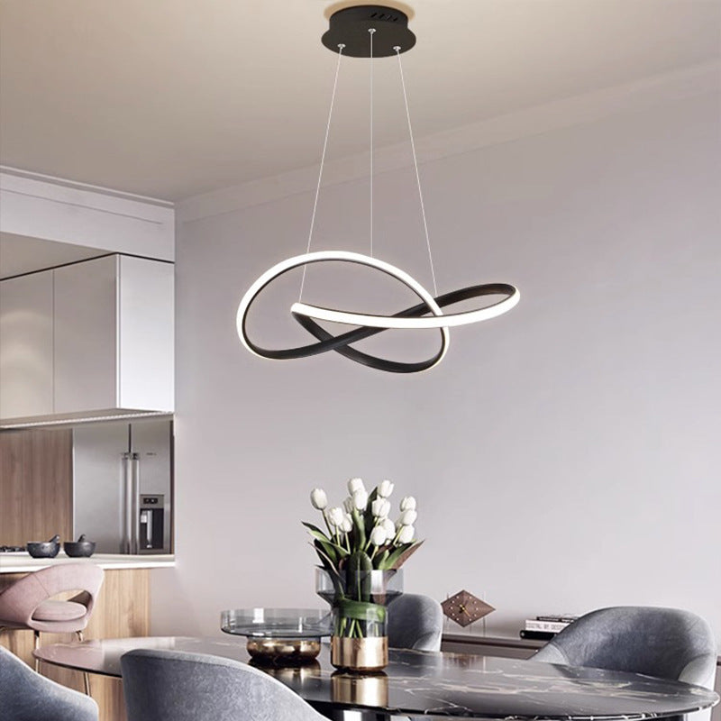 Bedroom Chandelier Internet Celebrity Bar Counter2025Modern Minimalist Dining Room Chandelier New Zhongshan Lighting for Dining Table