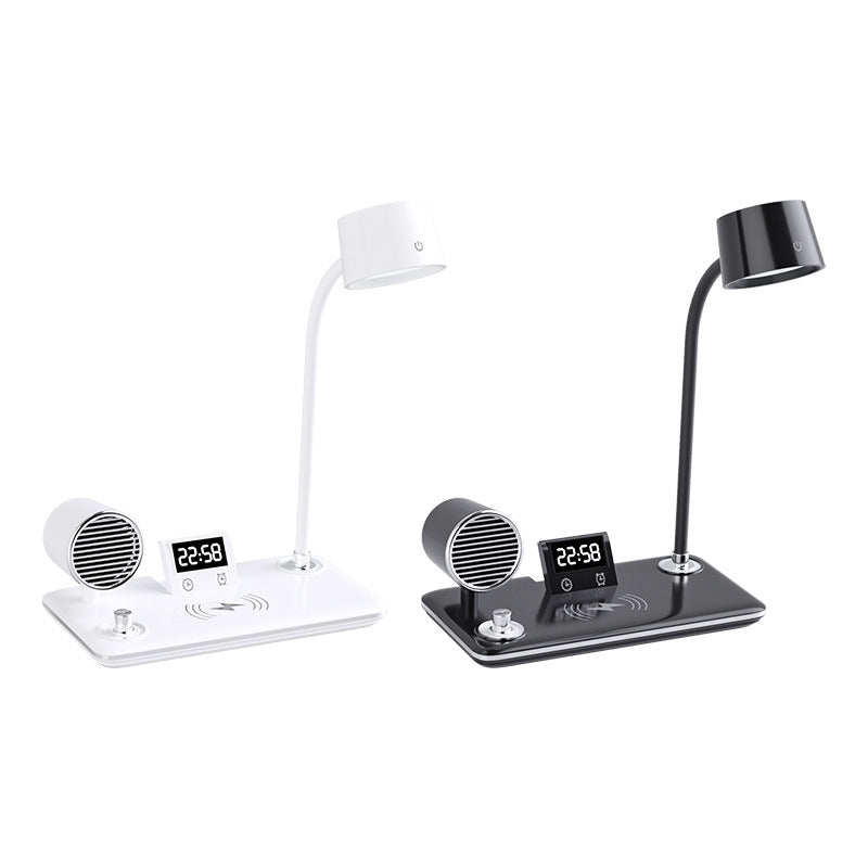 Customized Multifunctional Eye Protection Desk Lamp for Study, Smart Reading Lamp, Desktop Foldable Digital Display Time Study Lamp