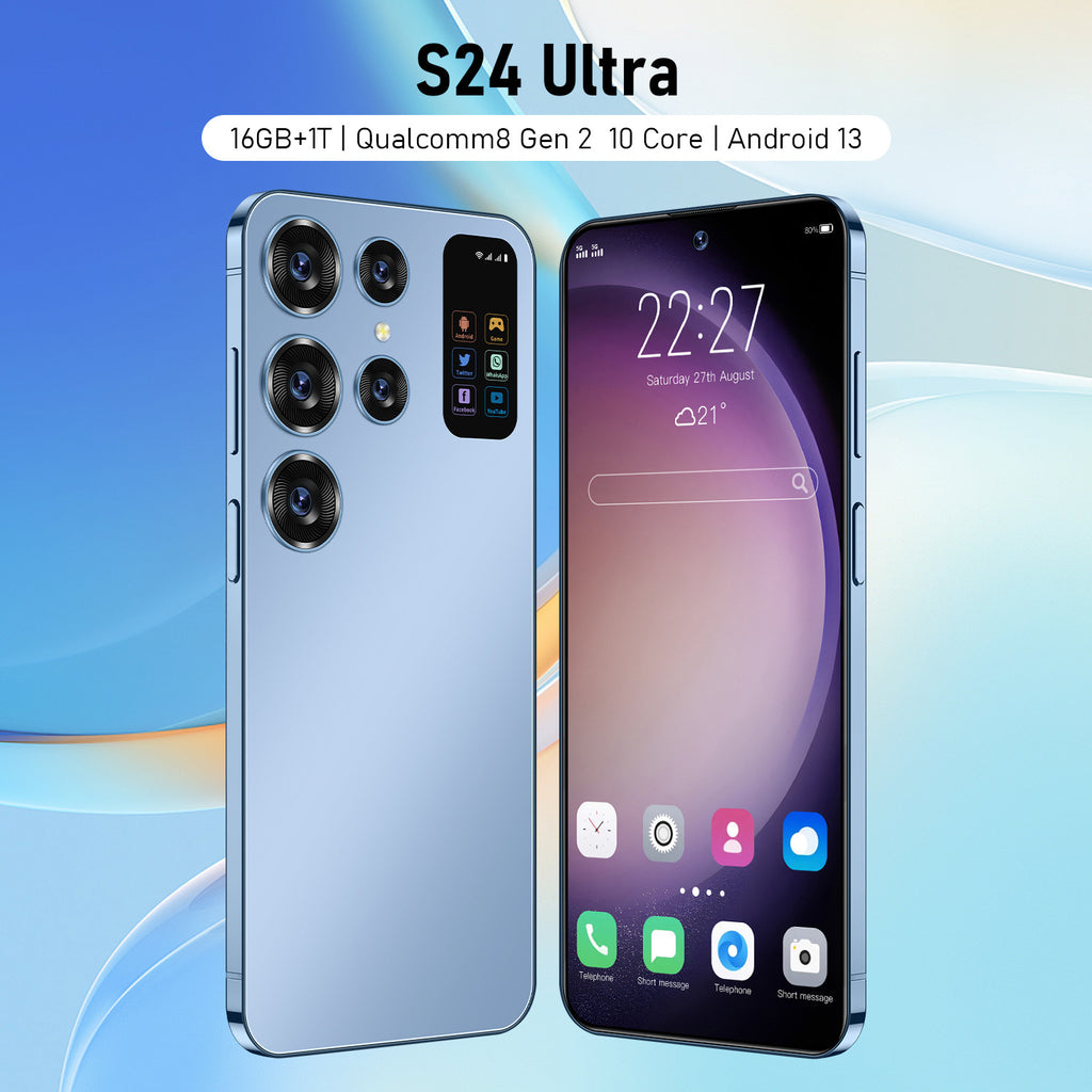 Hot Selling Smart Phone S24 Ultra Brand new Android phone16+1T Wholesale for Mobile Phone Manufacturers