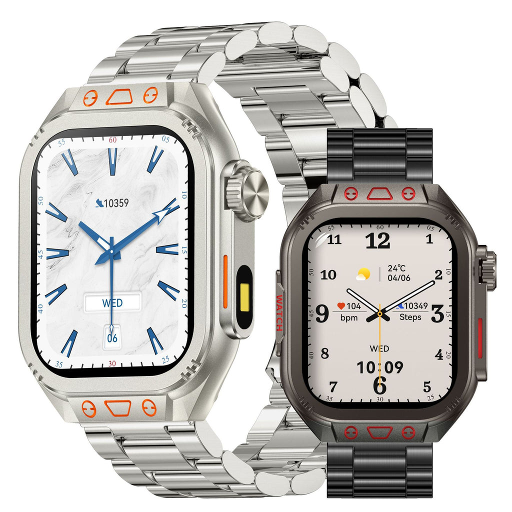 ZW10 Max Smart Watch Bluetooth Call True Heart Rate Step Sleep Monitor Flashlight Outdoor Three-Proof Sports