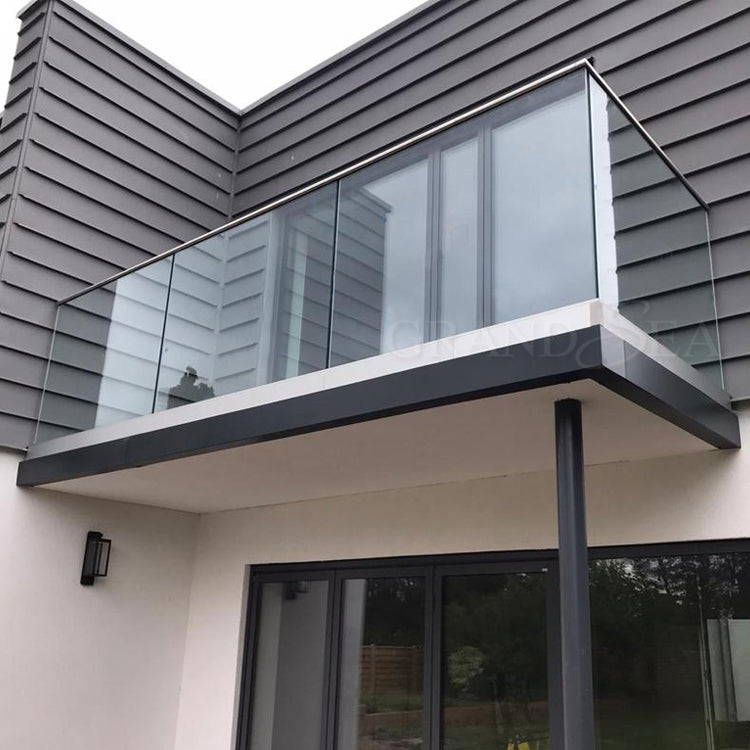 Modern Cheap Balcony Stair Stainless Steel Glass Railing Design