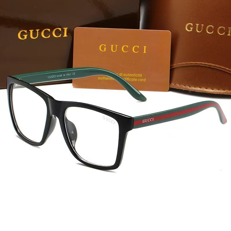Classic Trendy Retro Sunglasses for Men and Women, Square Frame, Fashionable, UV Protection, Strong Light, Personality, Black Leg, Black Lens, Clip-on