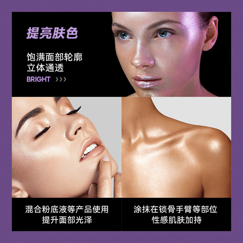 SHELOVES Highlight Liquid Contour Shadow Nose Shadow Diamond Brightening Liquid Face Body Highlight