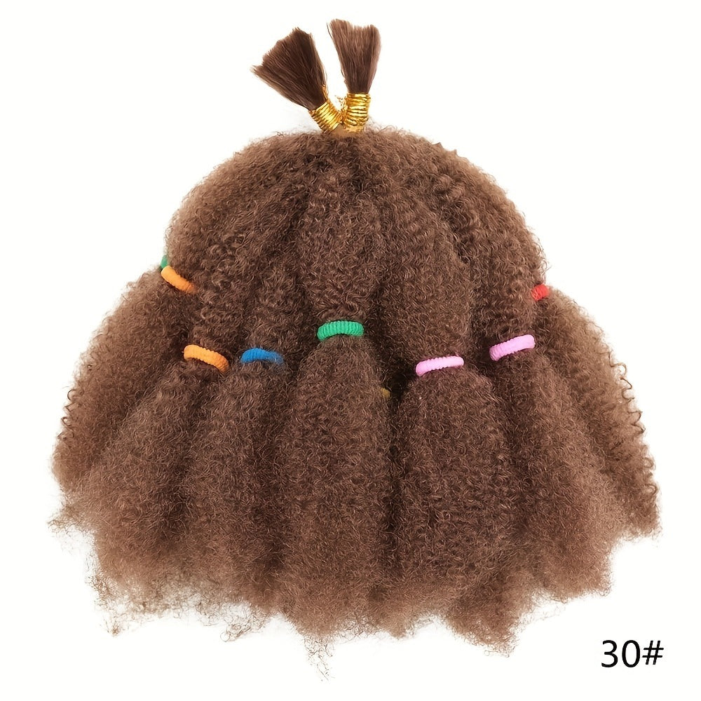 TEMU Hot-Selling European and American Style Synthetic Wig High-Temperature Fiber Wig Caterpillar Short Style Crochet hair